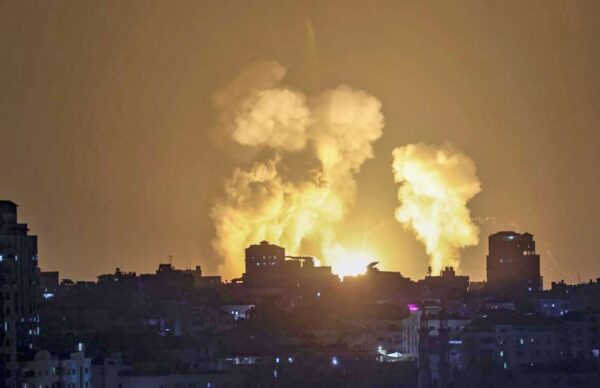 Israel volvió a atacar Gaza 1