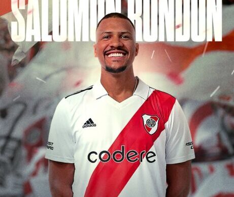 Salomón Rondón fue presentado en River Plate 1
