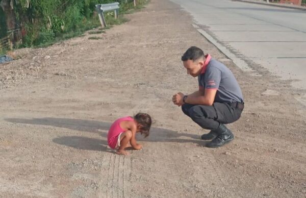 Barranqueras: la GUM identificó a una nena que deambulaba en la avenida Maipú