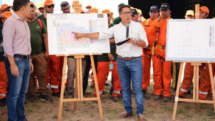 Resistencia: Gustavo Martínez puso en marcha el plan de iluminación con una millonaria inversión