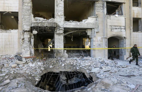 Tras el terremoto, la capital siria recibió un bombardeo israelí que mató a 15 personas 1