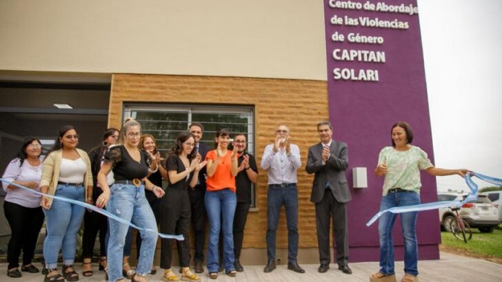 Capitán Solari: inauguraron un Centro de Abordaje de las Violencias