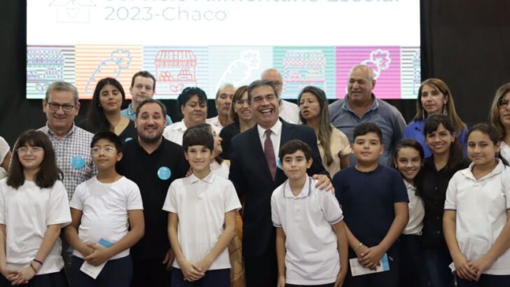 Capitanich y Analía Rach Quiroga presentaron el Servicio Alimentario Escolar