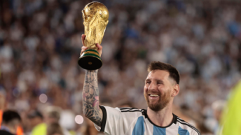 Lionel Messi: “tengo una felicidad inmensa de ver a todo el pueblo argentino disfrutando y festejando”