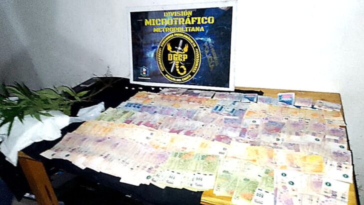 Puerto Vilelas: secuestran cocaína, plantas de cannabis y más de 193 mil pesos