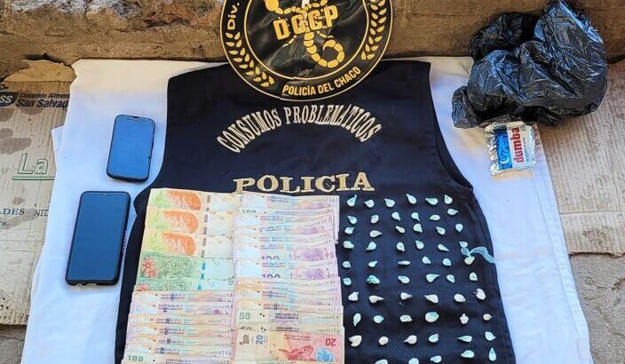 Villa Berthet: arrestan a 3 distribuidores de droga