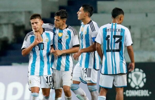 Argentina clasificado al Mundial Sub 17 va por Brasil 3