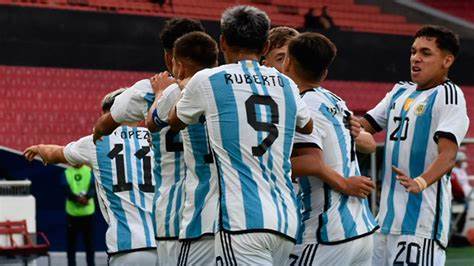 Argentina clasificado al Mundial Sub 17 va por Brasil