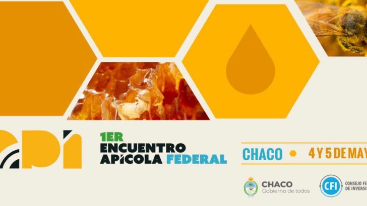 Encuentro Apícola Federal: 4 y 5 de mayo se realizará en el Chaco la primera edición