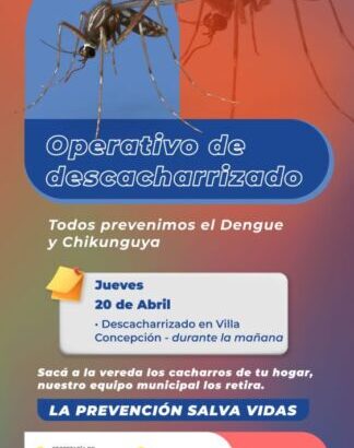 Barranqueras avanza con las tareas de Barranqueras  contra el dengue