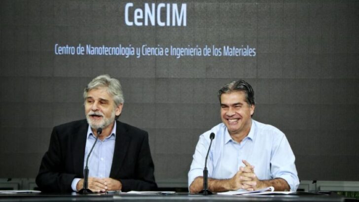 Capitanich y Daniel Filmus anunciaron la creación del primer Centro de Nanotecnología