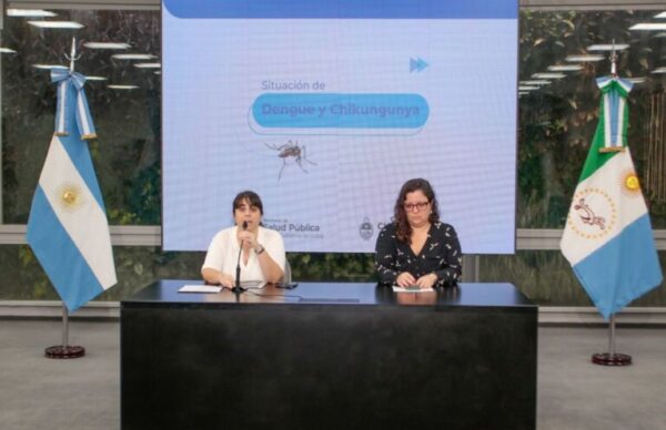 Carolina Centeno brindó la actualización epidemiológica de Dengue y Chikungunya