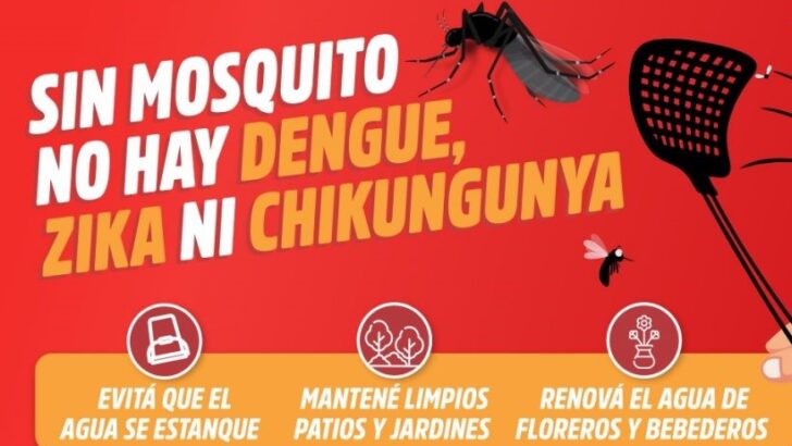 Salud Pública informa parte epidemiológico del Dengue