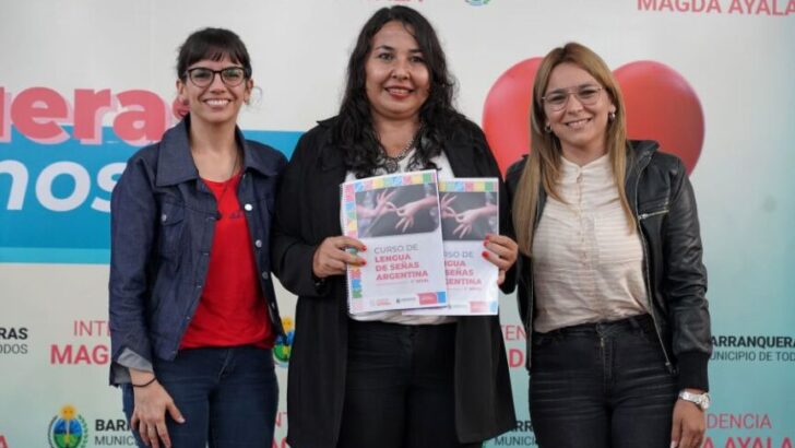 Barranqueras: exitoso lanzamiento de una nueva capacitación en Lengua de Señas Argentina
