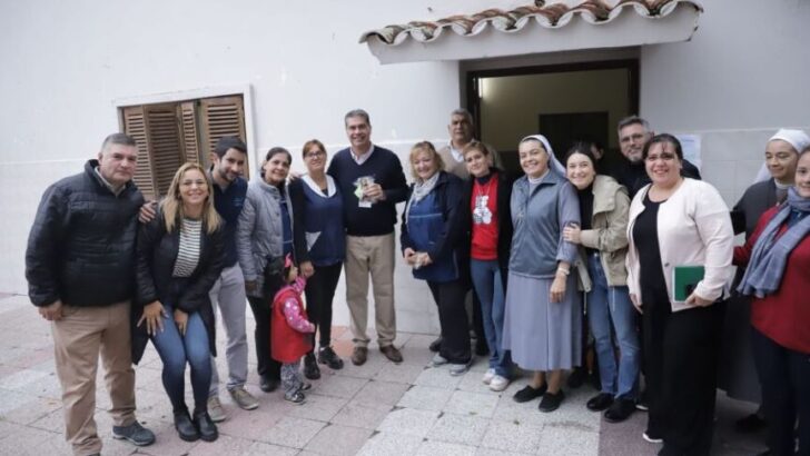 Capitanich y Chiacchio Cavana visitaron el CIFF “Pequeñas Hermanas Misioneras de la Caridad”