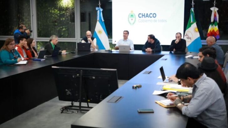 Capitanich y Santiago Pérez Pons mantuvieron una reunión con ATE, UPCP y UPCN
