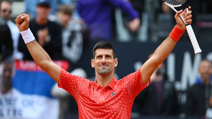 Masters 1000 de Roma: Djokovic avanzó a los cuartos de final