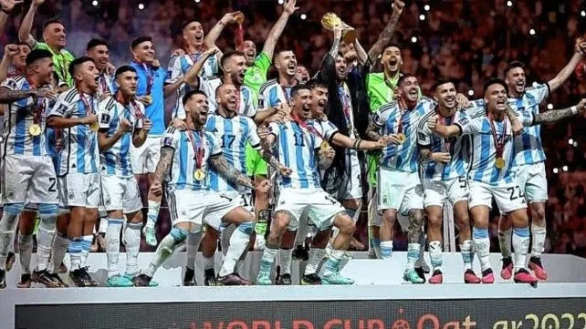 Argentina recibió 10 millones de dólares por el título en Qatar