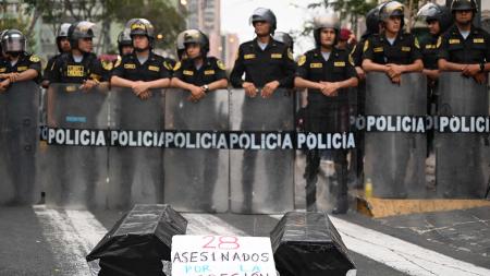 Postergaron la protesta al gobierno de Perú para julio