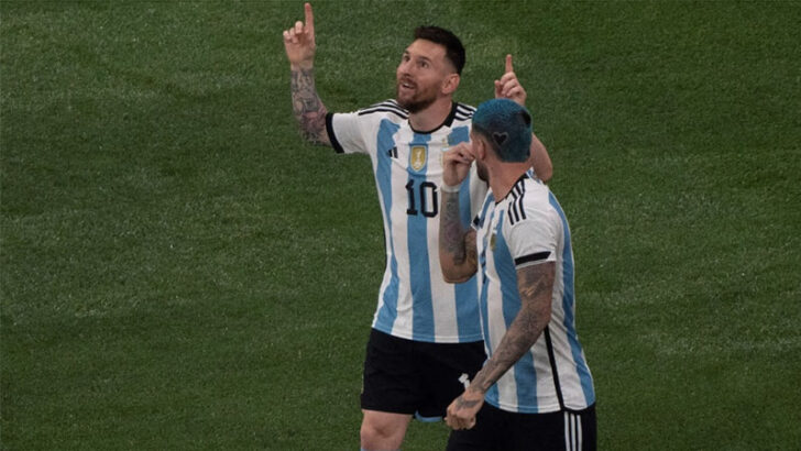 Rodrigo De Paul: “Messi puede jugar hasta cuando él quiera”