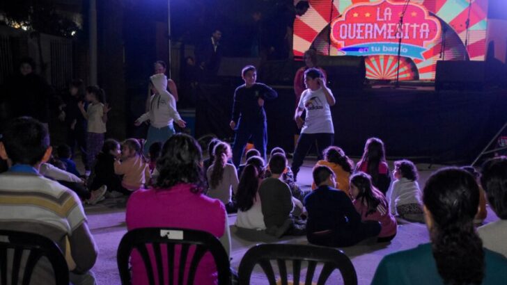 Se presentó “La Quermesita en tu Barrio” con gran participación vecinal y en el marco de la séptima edición de San Juan Bautista