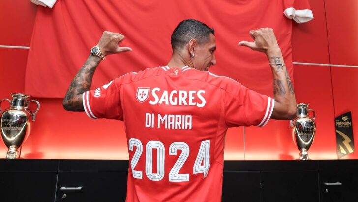 Di María regresó a Benfica
