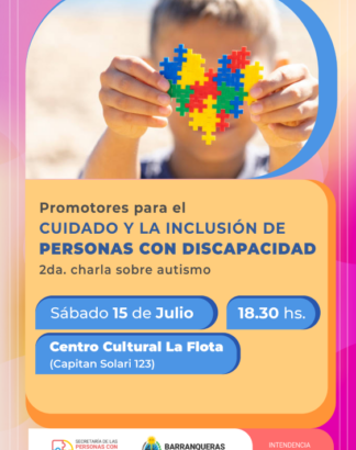 Conversatorio: cuidado e inclusión de las personas con discapacidad en Barranqueras