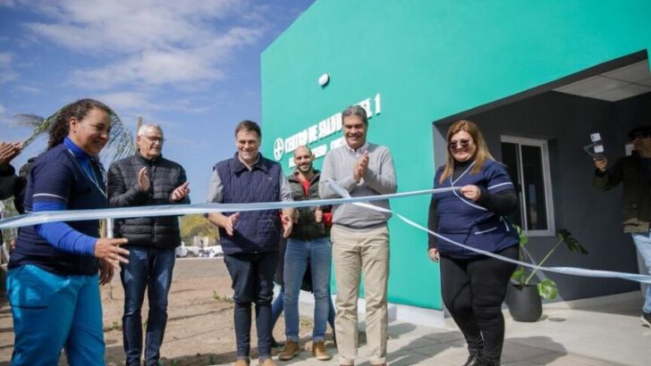 Corzuela: Capitanich y Rafael Carrara inauguraron el Centro de Atención Primaria de la Salud