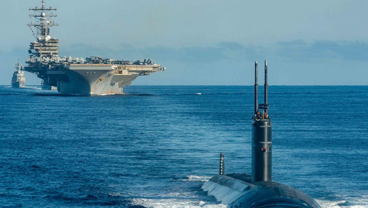 Desafiante, un submarino nuclear de EEUU hizo escala en Corea del Sur