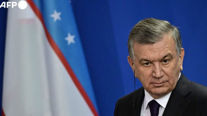 El presidente Mirziyoyev fue reelegido en Uzbekistán