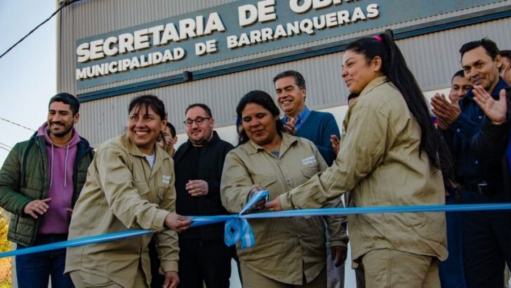 En Barranqueras, Capitanich inauguró obras públicas