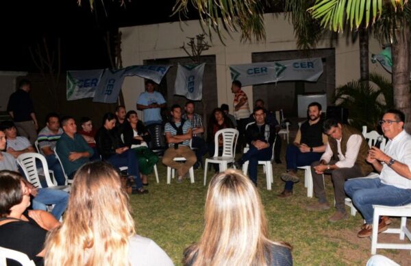 “Este es el momento”: en Sáenz Peña, Gustavo Martínez se reunió con candidatos del CER 1