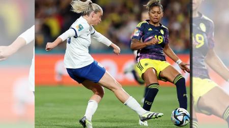 Inglaterra venció a Colombia y se metió en las semifinales del Mundial Femenino