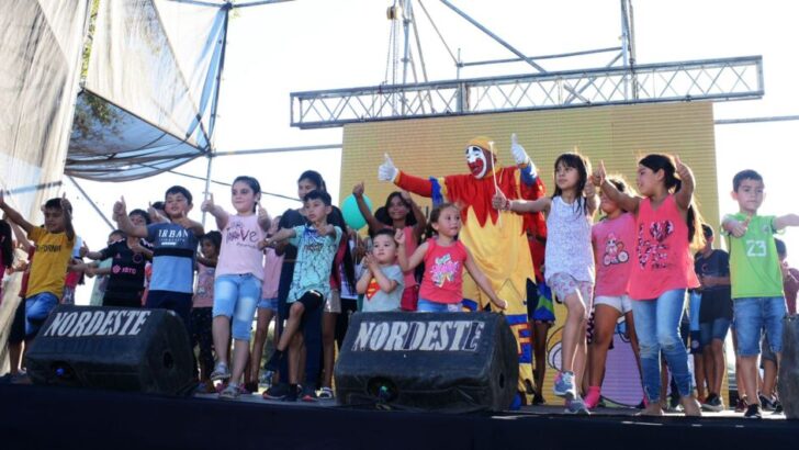 En Colonia Baranda, los niños y niñas disfrutaron de la Gran Fiesta de los Chicos de la Municipalidad de Resistencia