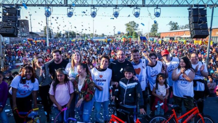 Sáenz Peña: Economía realizó un evento con más de dos mil niños por el Día de las Infancias