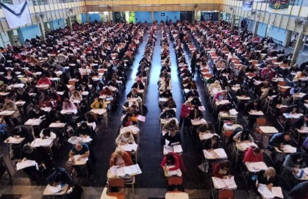 1092 docentes rindieron el primer examen del curso de promoción