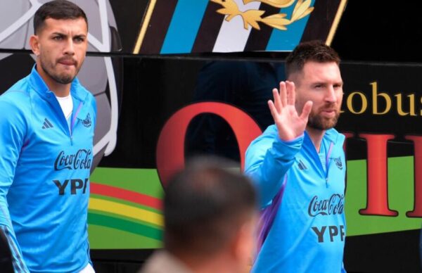 Antes de enfrentar a Bolivia, en la altura, Messi no participó en la última práctica de la Selección