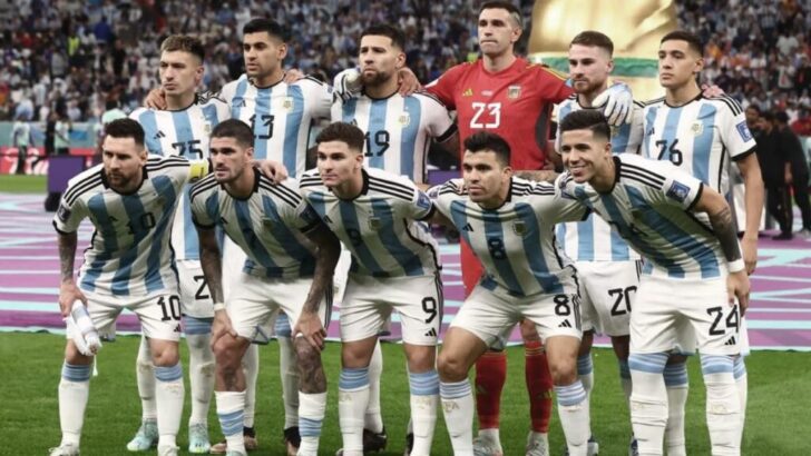 Argentina sigue liderando el escalafón mundial de la FIFA