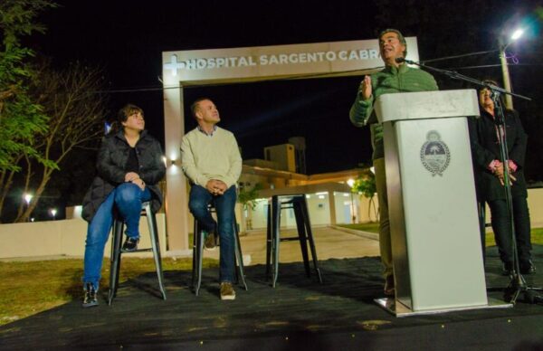 Colonia Elisa: Capitanich inauguró las mejoras en el Hospital "Sargento Cabral"