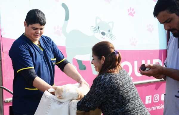 En villa Aeropuerto, Resistencia llevó a cabo una nueva jornada del programa gratuito de castración de perros y gatos 2