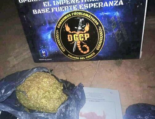 Wichi El Pintado: atrapan a dealer que transportaba 603 gramos marihuana