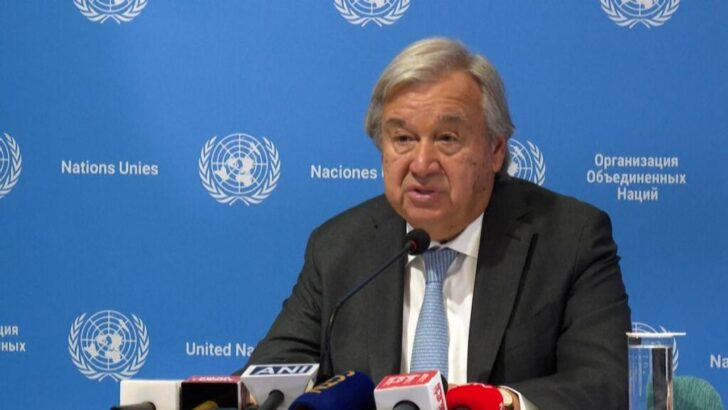António Guterres criticó el asedio israelí de Gaza
