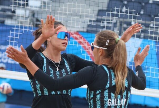 Beach volley panamericano: Gallay y Pereyra pasaron a cuartos de final