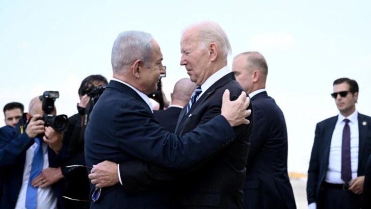 Biden llegó a Tel Aviv y avaló la versión israelí