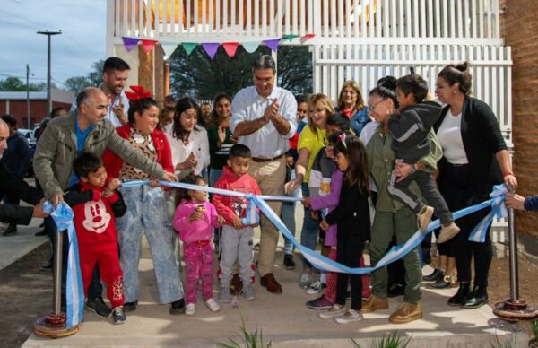 Inauguraron un Centro de Desarrollo Infantil en La Verde
