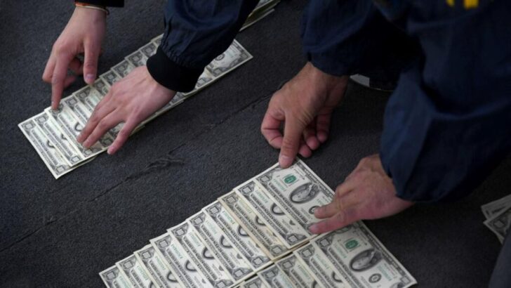 Mercado negro del dólar: decomisaron US$800 mil en efectivo