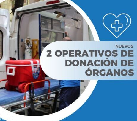 Salud Pública y CUCAI Chaco realizaron dos operativos de donación de órganos