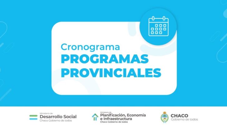 Programas Provinciales: el Gobierno pagará la próxima semana