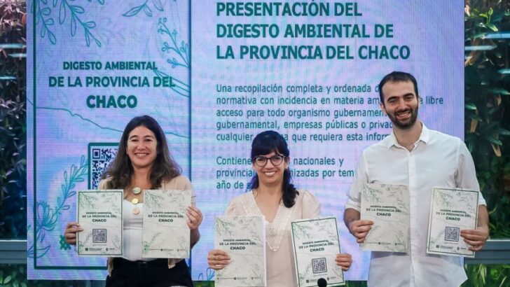 Analía Rach Quiroga y Marta Soneira presentaron el primer Digesto Ambiental de la provincia del Chaco