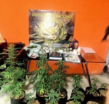 Barranqueras: lo detienen por tener medio kilo de marihuana en su casa